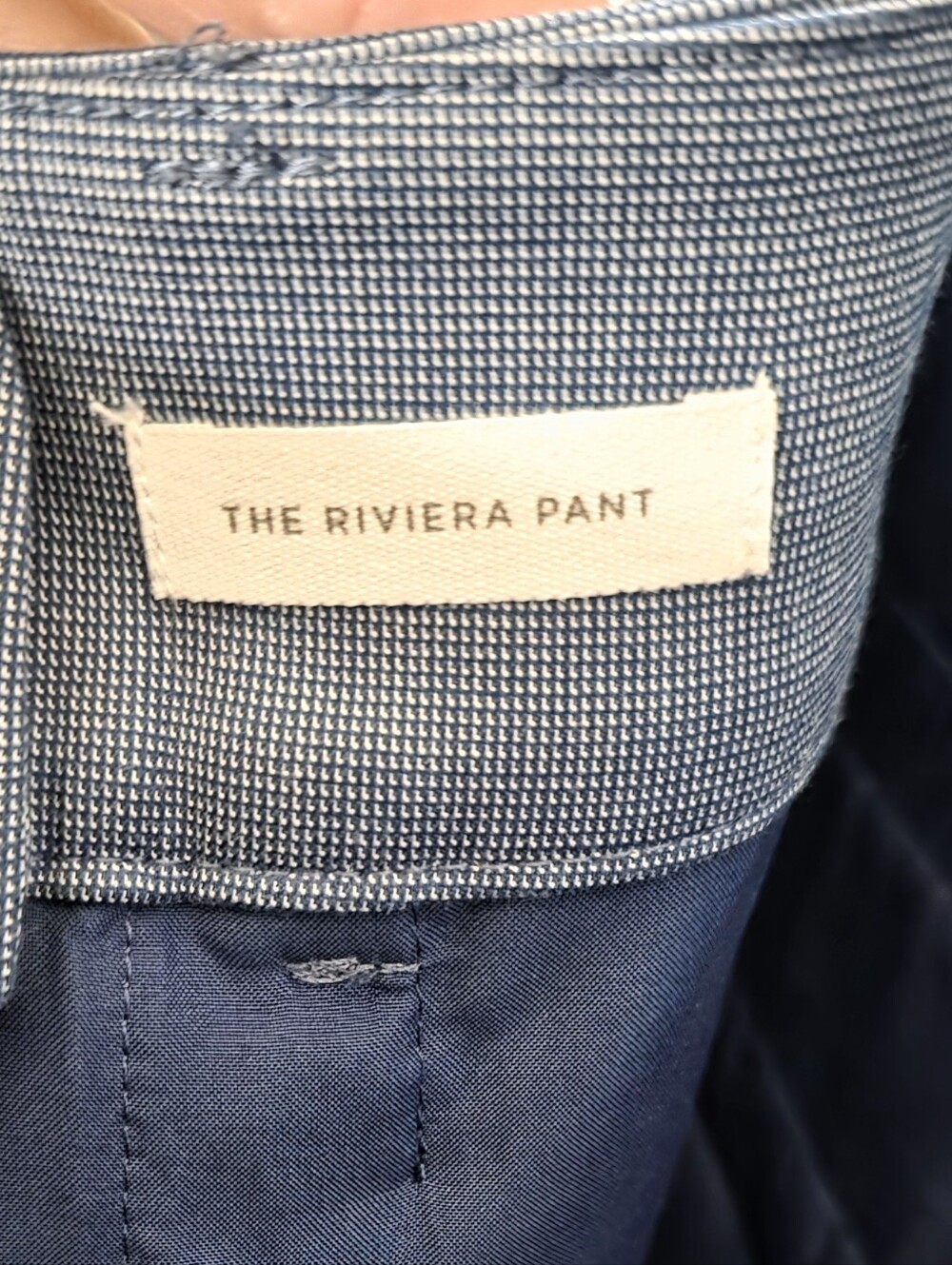 Loft The Riviera Pant Textured Cropped - Picture 9 of 11
